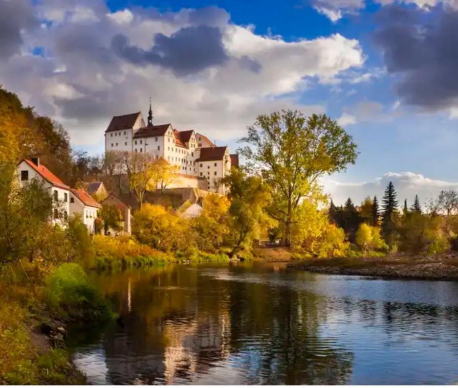Ferienwohnung Am Schloss Colditz Exterior foto